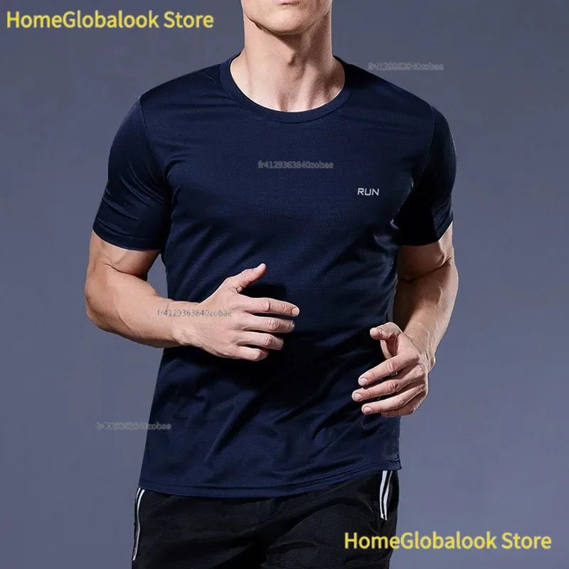 T-shirt sportiva aderente unisex per allenamento