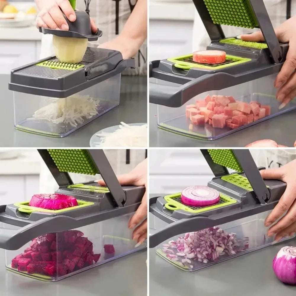Tritaverdure manuale Galavilly con lame in acciaio inox