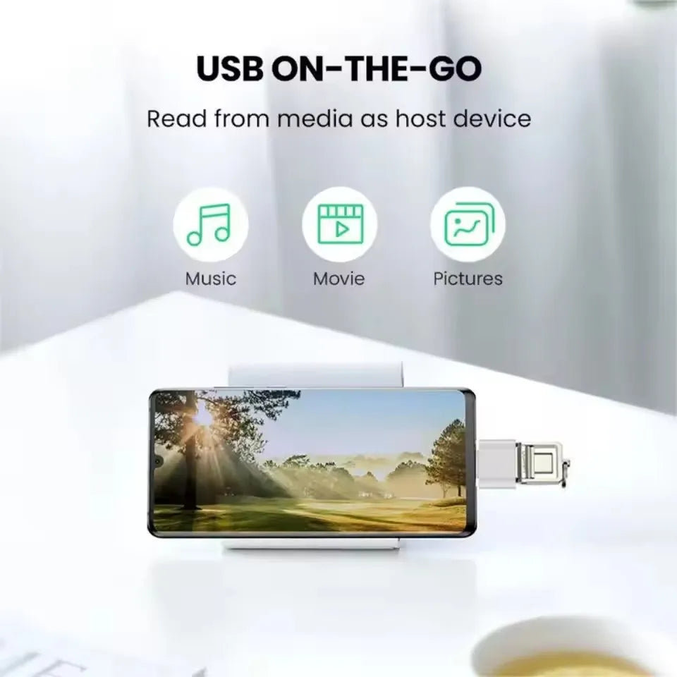 Mini Type C to USB Adapter 3.0 USB-C Male OTG A Female Data Connector For MacBook Pro iPad Mini 6/Pro MacBook Air Type C Device