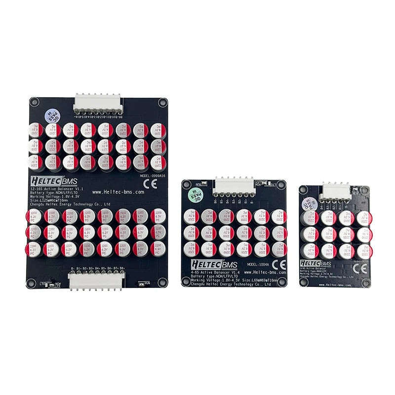 Heltec Großhandel Aktiver Equalizer Balancer 5A 3S-21S 4S 6S 7S 8S 14S 16S 17S  20S 21S LiFePO4/LiPo/LTO Batterie Energiespeicher-Kondensator