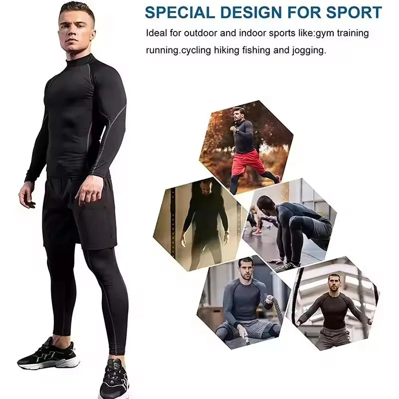 Maglia uomo a maniche lunghe per la corsa