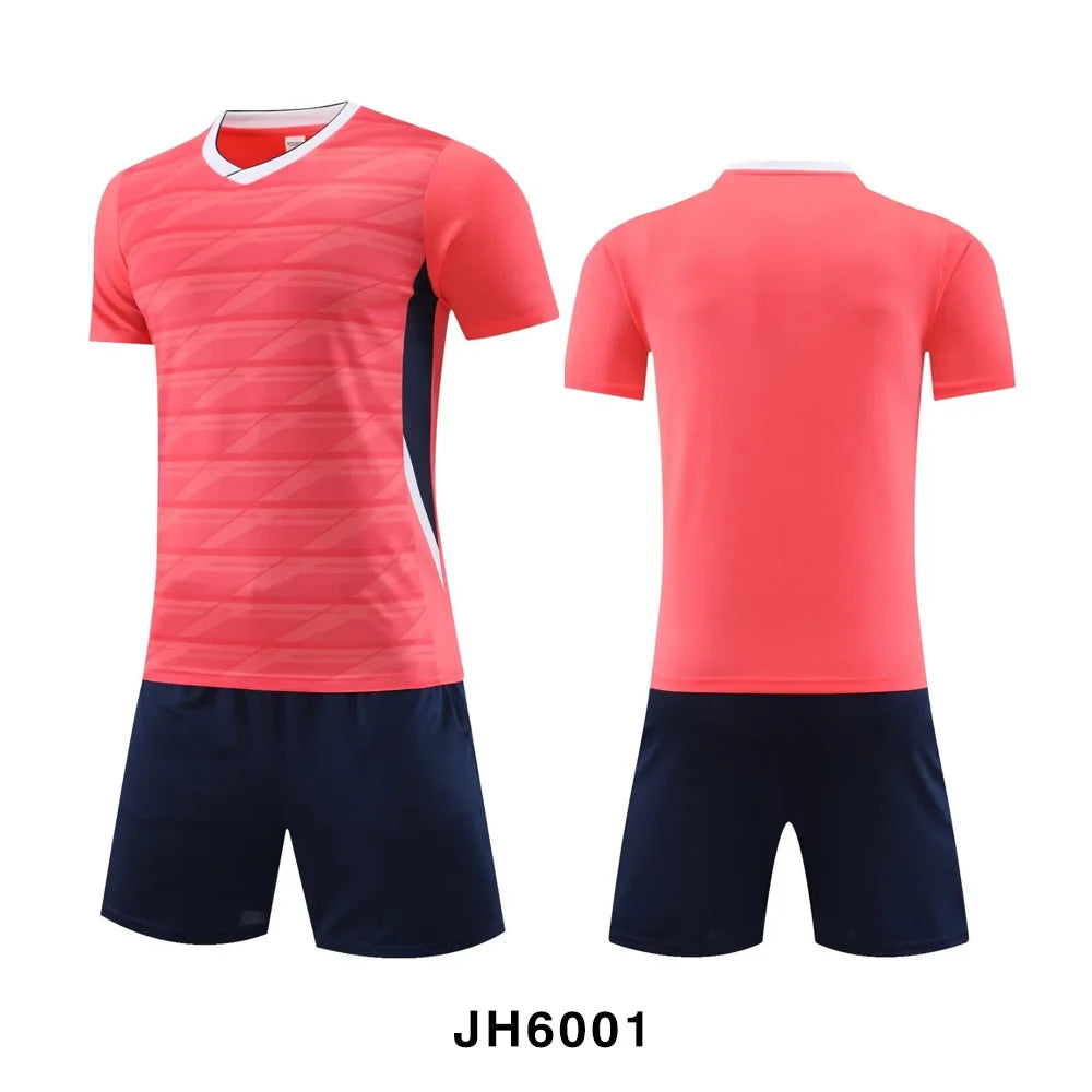 Adult Football Jersey Uniform Soccer Customize Men Kit Sports Clothes Women Futsal Sportswear Training Tracksuit Suit Clothing