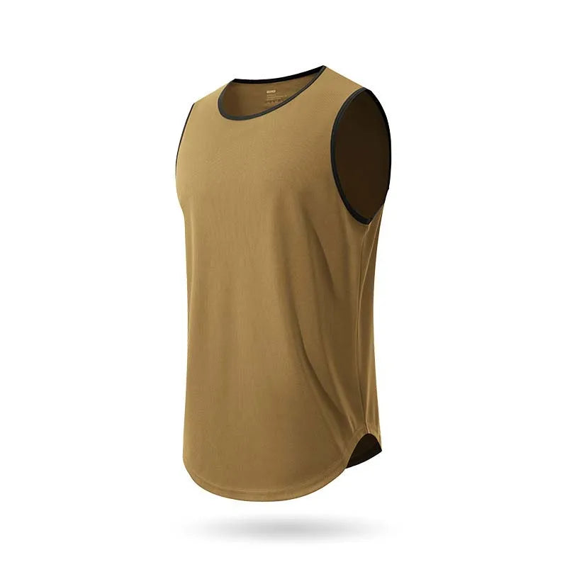 Sports tank top men's, sleeveless