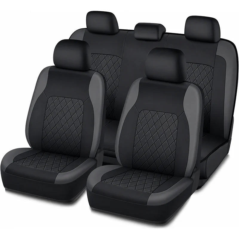 Funda para asiento de coche de piel sintética PU, material para el interior del coche
