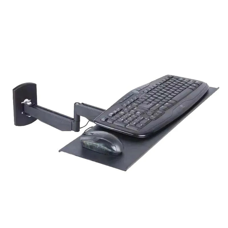 Support clavier mural D-MOUNT 200-KYM3 600x185mm pour poste de travail debout, bras long
