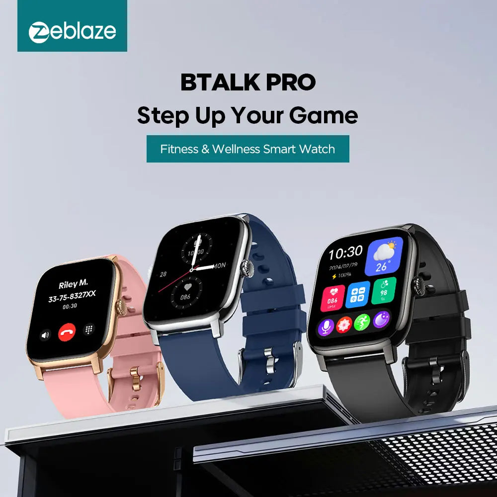 Zeblaze Btalk Pro Bluetooth Calling Smartwatch