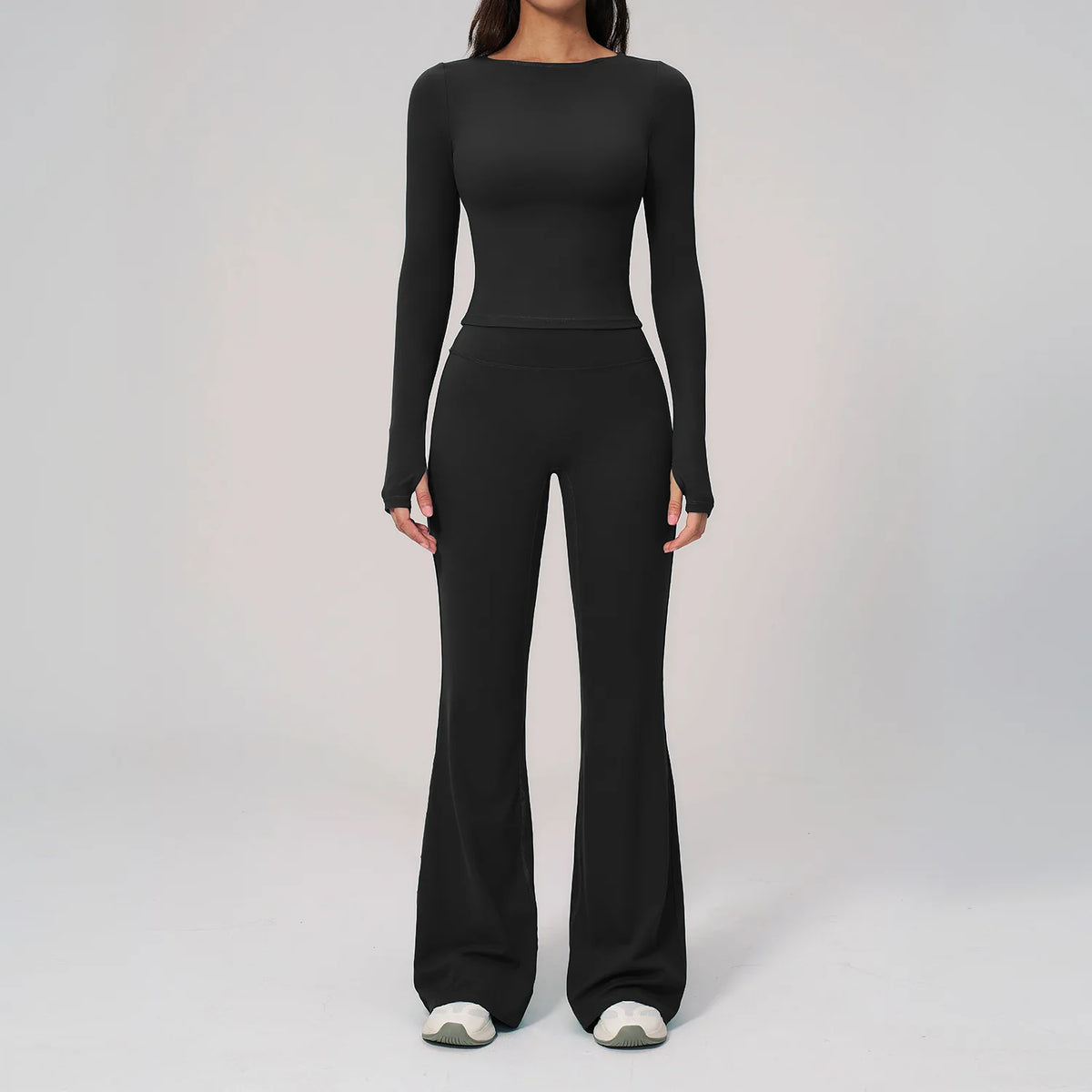 Ensemble yoga femme, 2 pièces, haut et legging