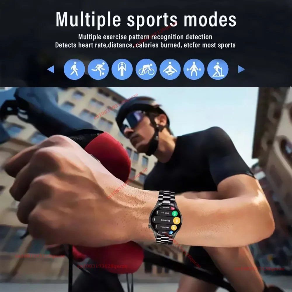 Smartwatch rotondo da 1,52″ con chiamate Bluetooth