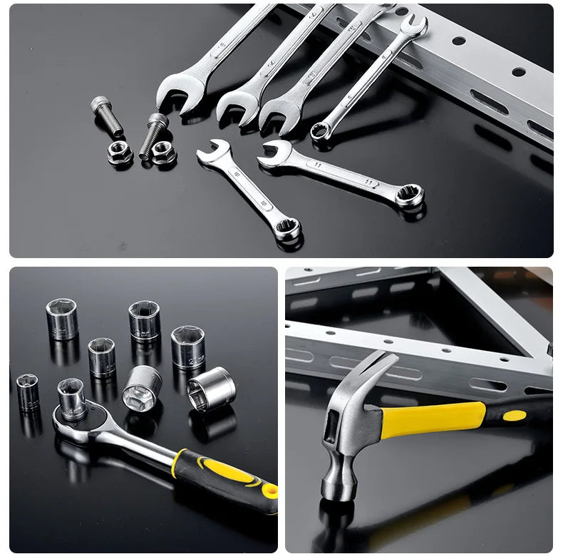 Set di 108 utensili manuali per riparazioni domestiche