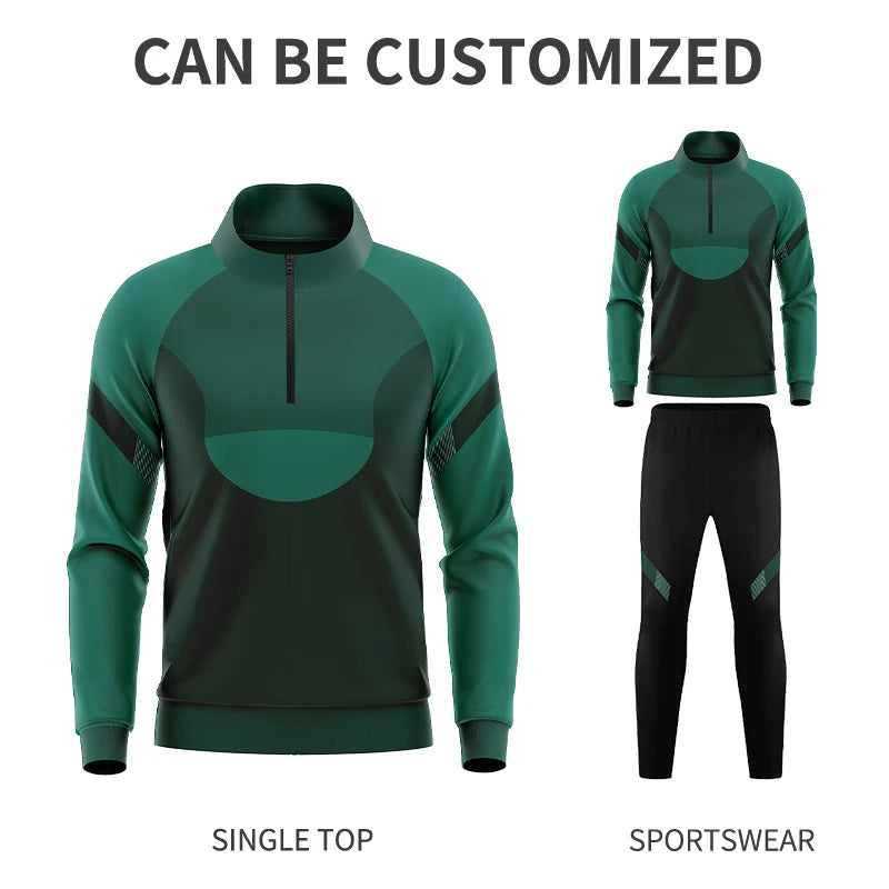 Completo sportivo uomo con zip, modello WX