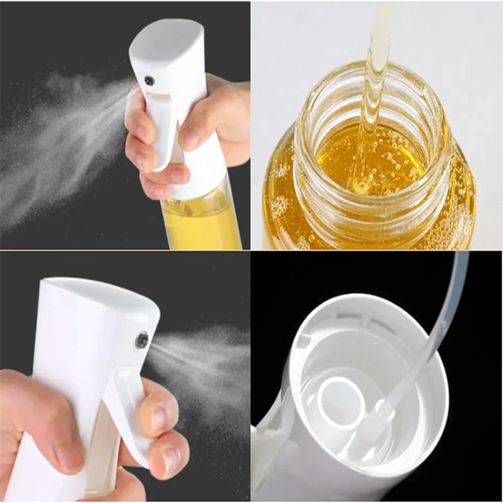 Pulvérisateur d'huile pour la cuisine - Flacon distributeur d'huile d'olive Vaporisateur en brume Réutilisable De qualité alimentaire Huile Vinaigre,Flacon pulvérisateur Accessoires de cuisine