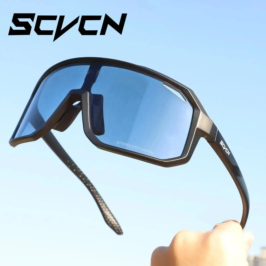 Lunettes de cyclisme photochromiques pour hommes et femmes, lunettes de VTT et de route, nouvel équipement pour le vélo, les sports de plein air et la randonnée