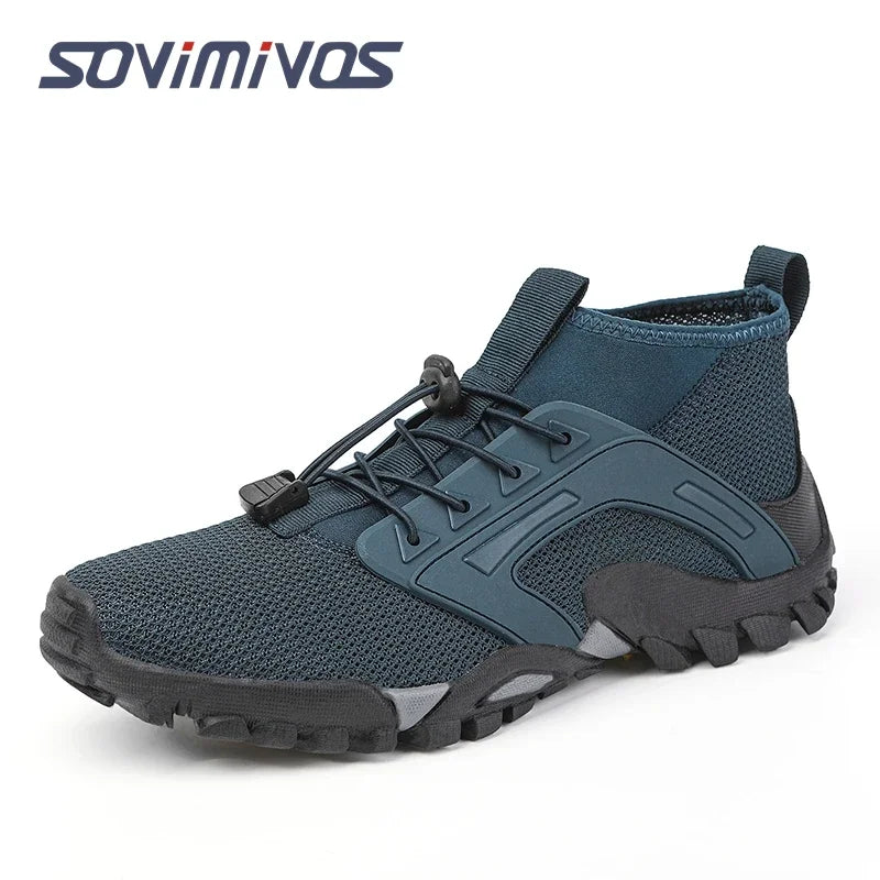 Wasserschuhe für Herren, schnelltrocknende Aquaschuhe, leichte Wanderschuhe für Wassersport, Schwimmen, Angeln und Kajakfahren