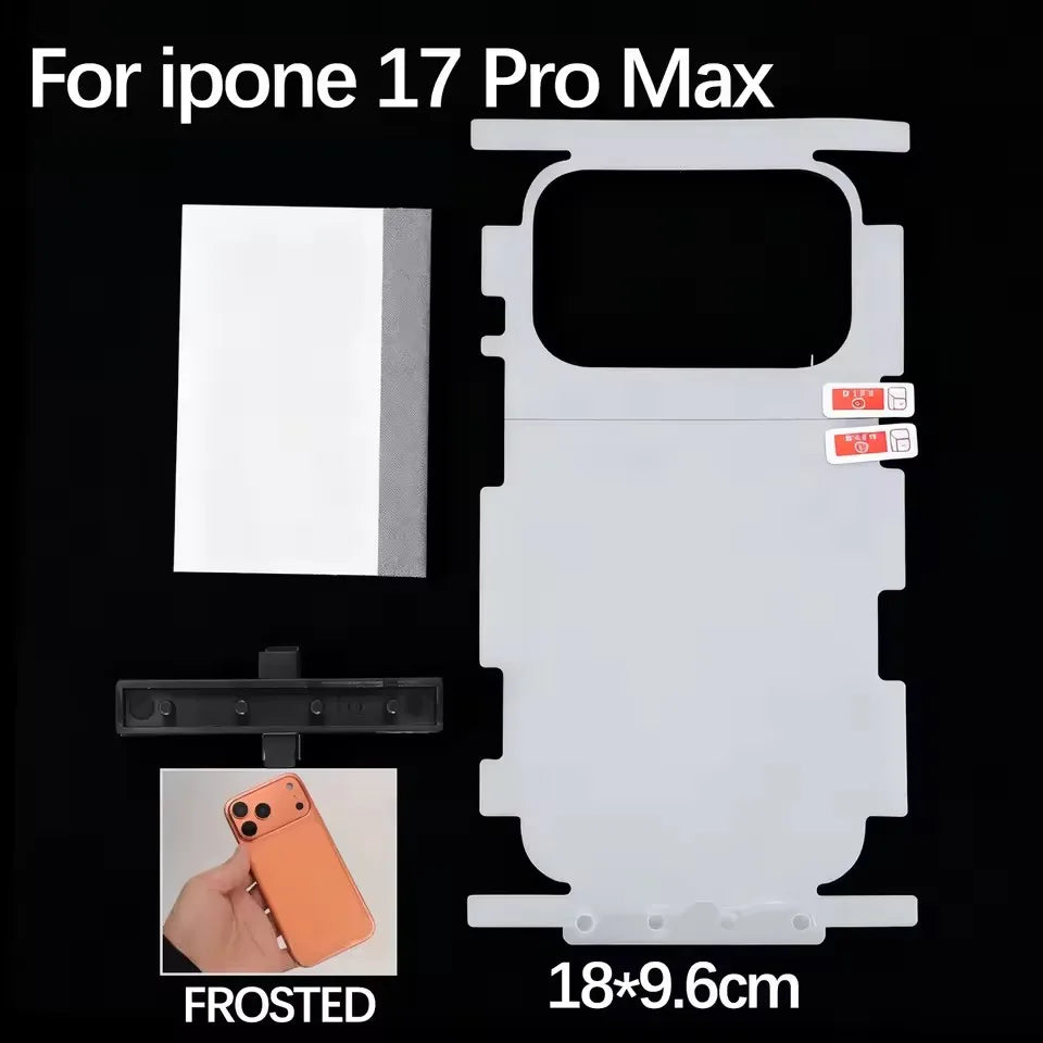 1-3Pcs For Apple IPhone 18 Pro Max 18Pro 17Pro Wrap Side Edge Back Protector Scratch Autorepair Matte/HD Soft TPU Hydrogel Film