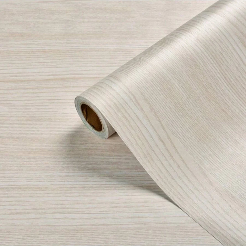 Rotolo adesivo decorativo in PVC effetto legno