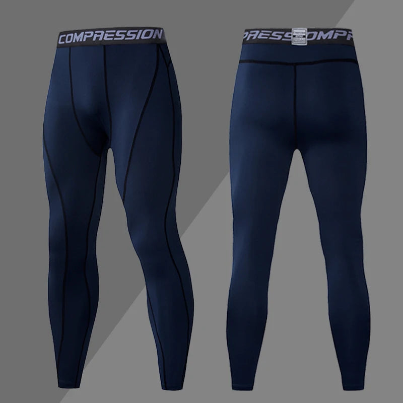 Men’s Running Tights and Compression Sports Pants