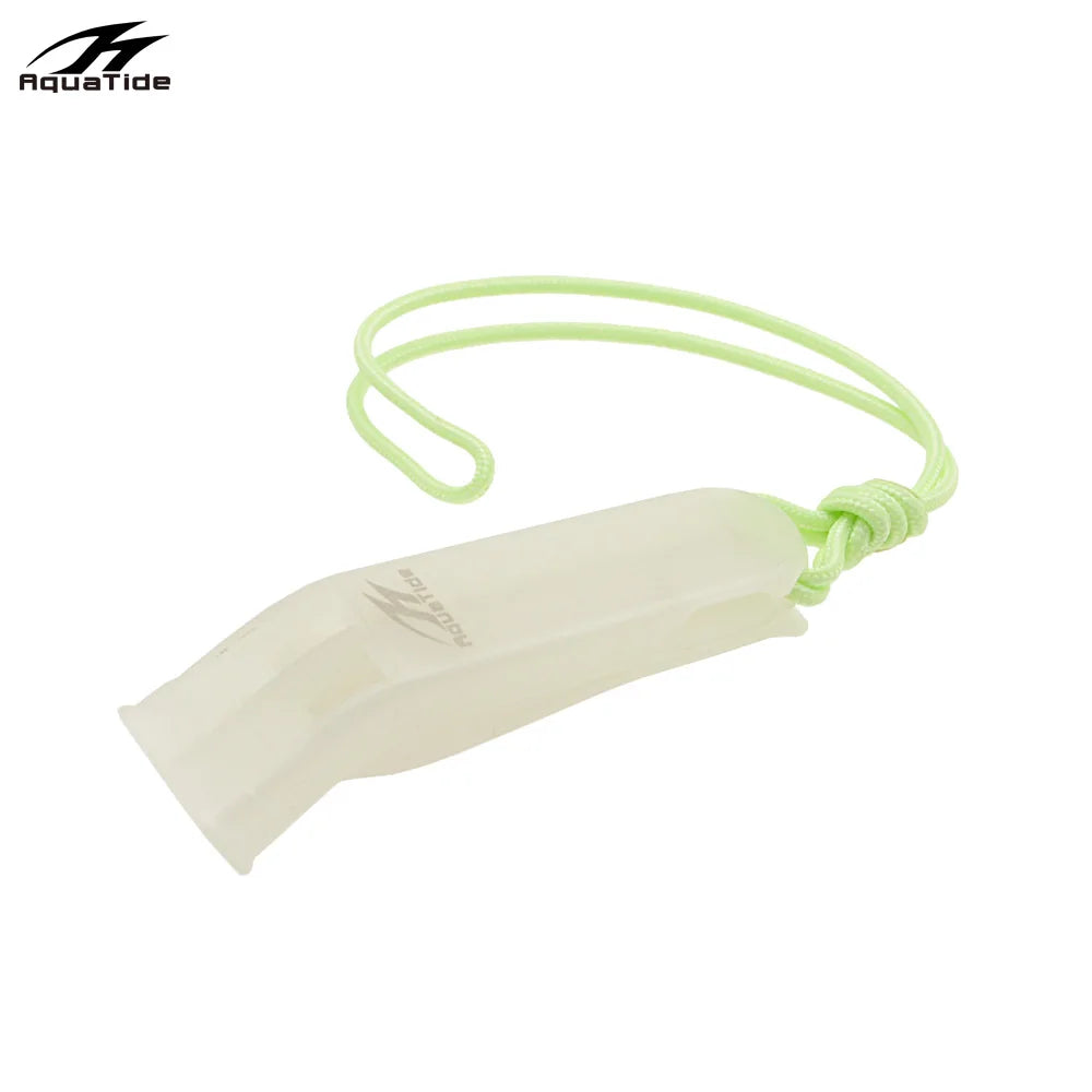 1Pcs Outdoor Survival Powerful Luminous Whistle Ultra-high Decibel Whistle Emergency Safety Whistle For Water Sports EDC Pendant