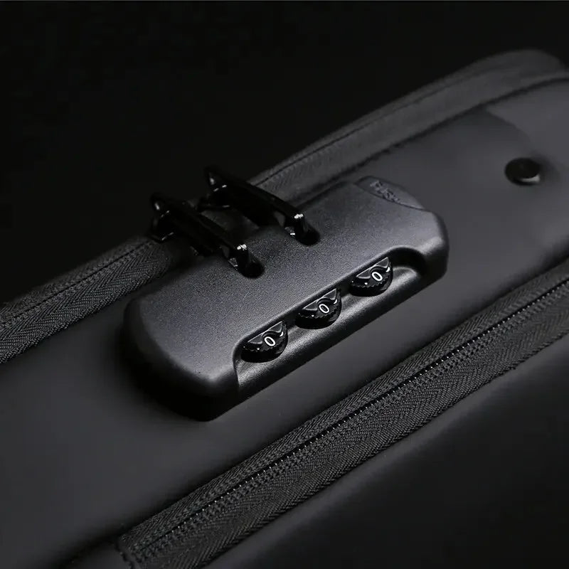 Multi-Compartment Crossbody Sling Bag
