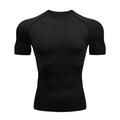 Maglia sportiva aderente uomo a maniche lunghe