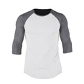 Herren-Sportshirt aus Baumwolle mit Dreiviertelärmeln