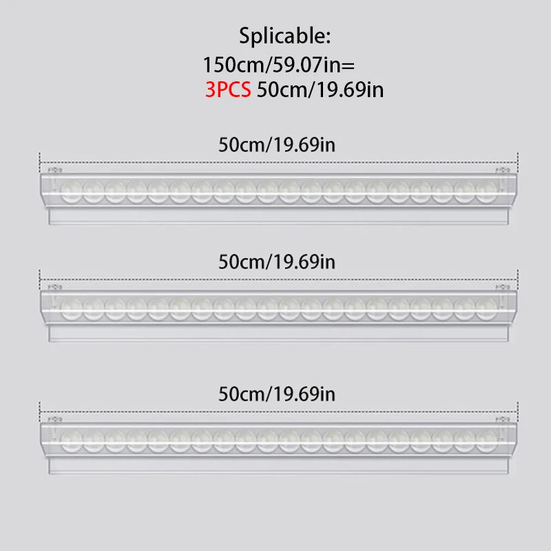 30cm-150cm Organisateur de commandes à emporter pour cuisine Porte-tickets en PVC Support pour commandes à emporter et tickets de restaurant pour bureaux cafés pubs