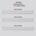 30cm-150cm Organisateur de commandes à emporter pour cuisine Porte-tickets en PVC Support pour commandes à emporter et tickets de restaurant pour bureaux cafés pubs