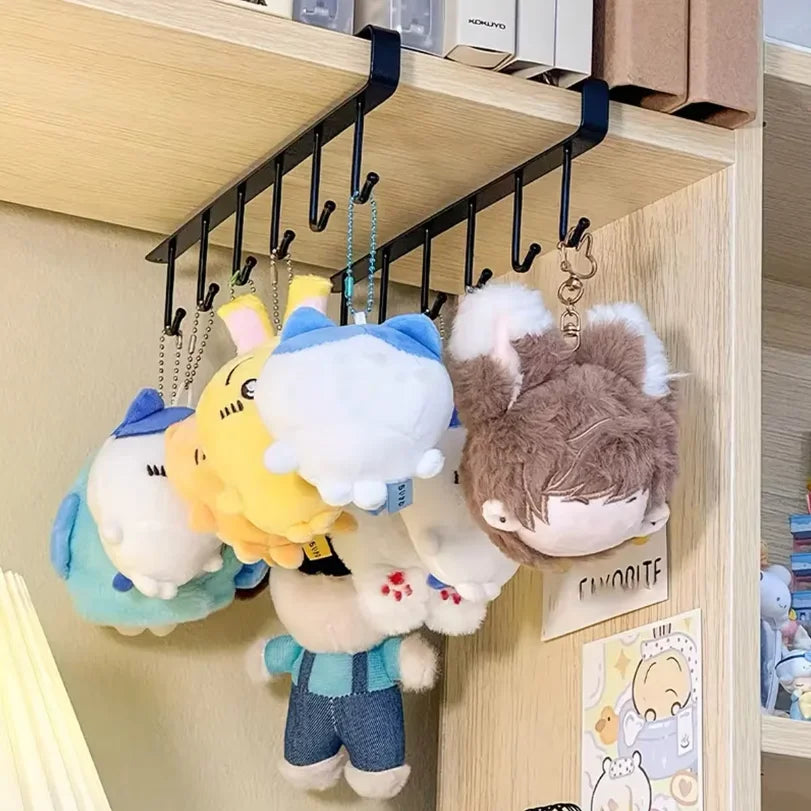 Metal Hook Rack for Keys and Accessories