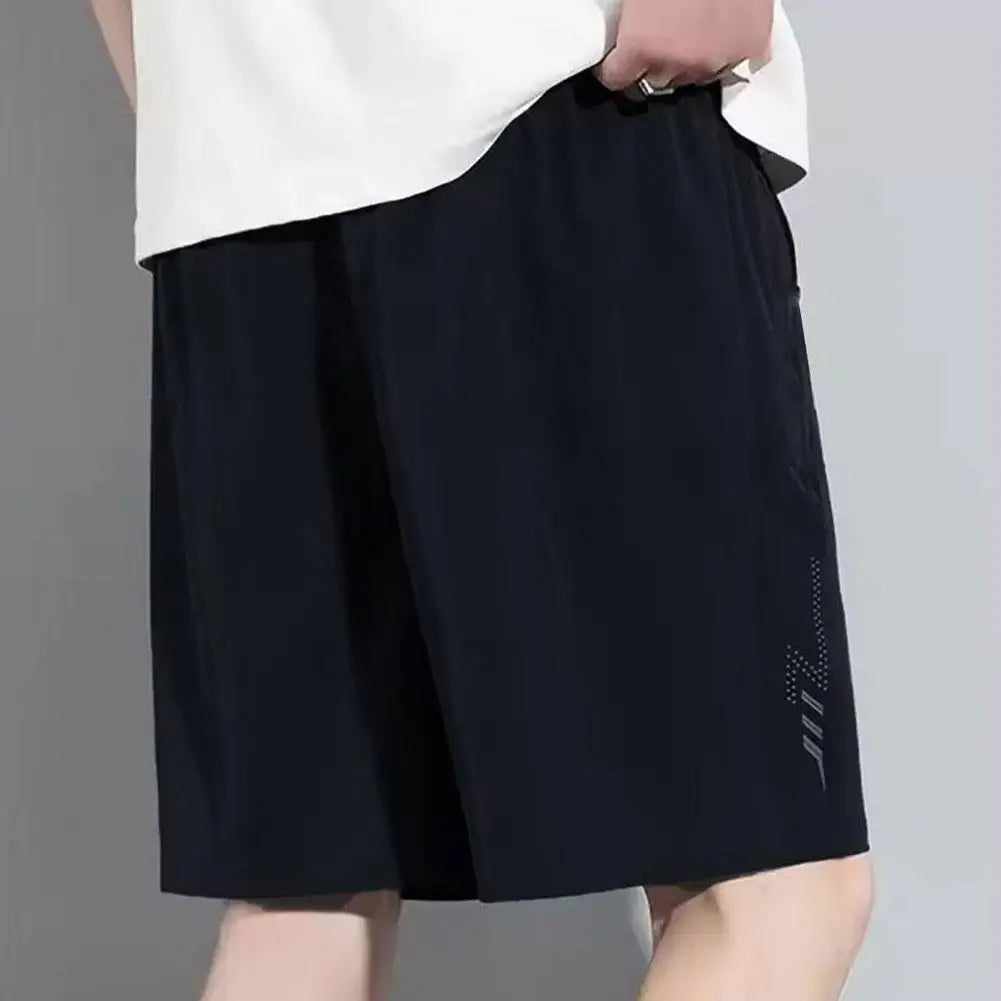 Pantaloncini sportivi uomo con coulisse e tasche