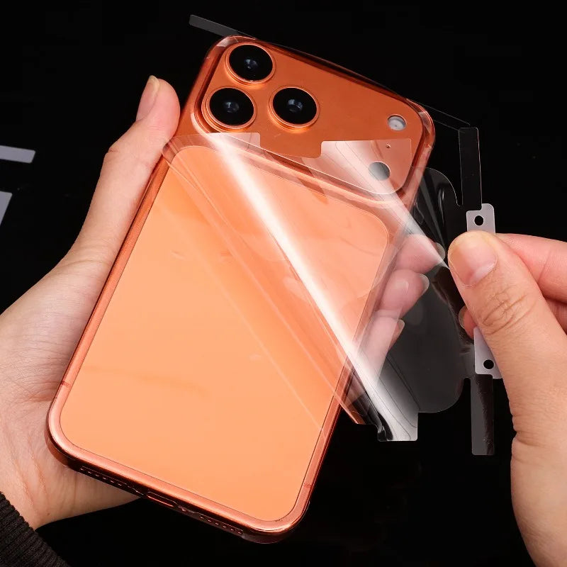 1-3Pcs For Apple IPhone 18 Pro Max 18Pro 17Pro Wrap Side Edge Back Protector Scratch Autorepair Matte/HD Soft TPU Hydrogel Film