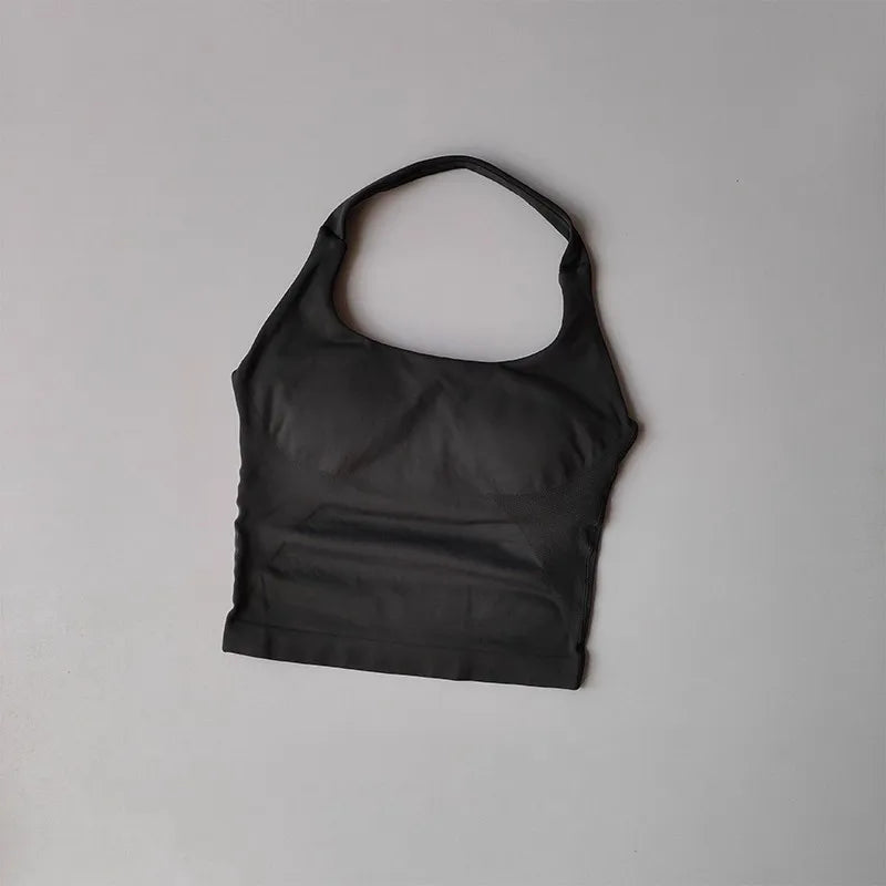 Women’s Halter-Neck Yoga Bra Top