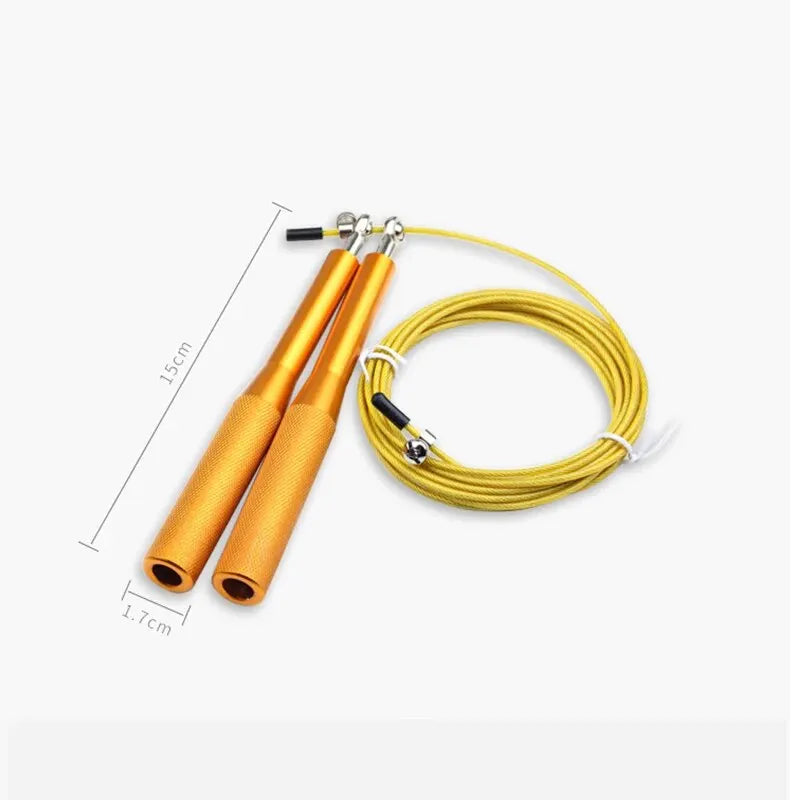 Adjustable 3 m Speed Jump Rope with Aluminum Handles