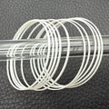Watch Glass Gasket 0.4mm Thick 0.8mm High 18mm-40mm I Ring Fits Front Watch Crystal Glass Repair Parts Watches Mod Accessories