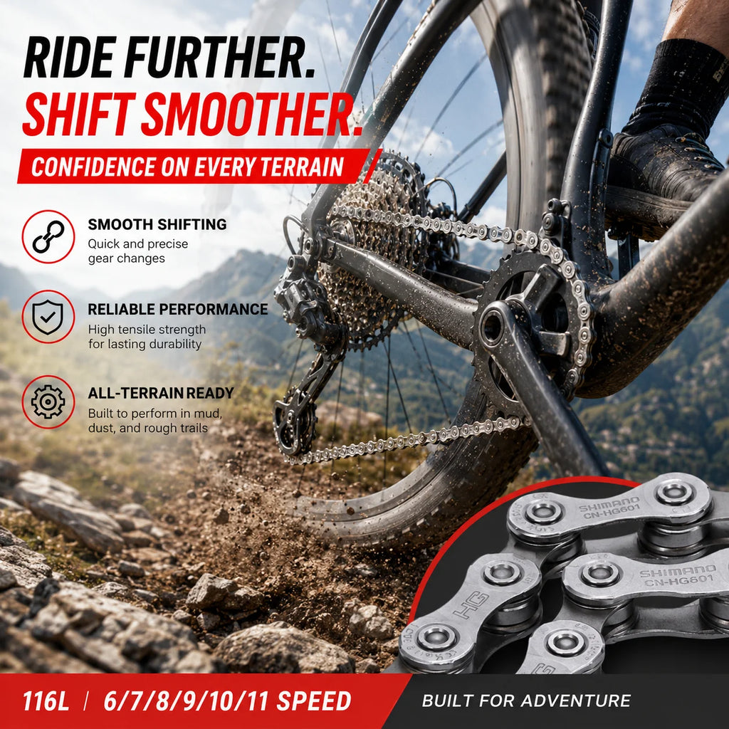 PINMOAP 1 Stk. Universelle Fahrradkette 6/7/8/9/10/11-Gang, Schaltkette für Fahrräder, passend für MTB und Rennrad, Ersatzteil, langlebig und verschleißfest