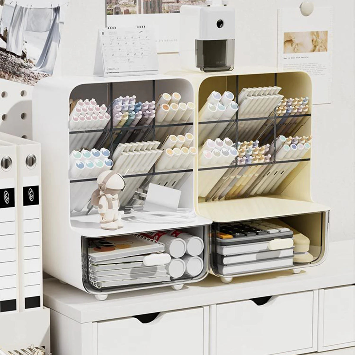 Clear Acrylic Multi-Layer Desk Organizer