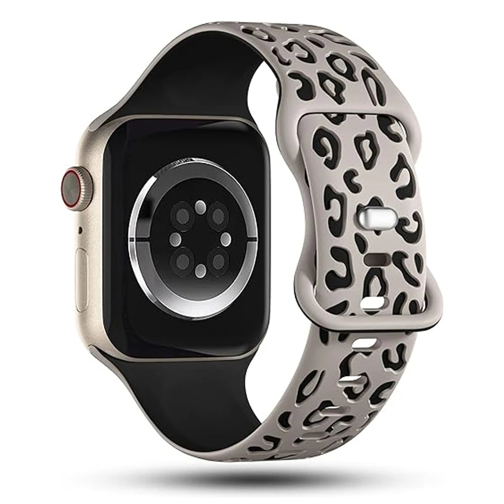 Engraved Strap For Apple Watch Band 45mm 44mm 46mm 42mm 41mm 40mm 49mm Silicone Correa Bracelet Series 11 8 9 10 7 SE 6 5 Ultra