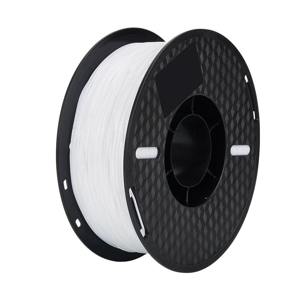 Filamento para impresora 3D de TPU, PLA y PETG, plástico de 1 kg y 1,75 mm, sin enredos, materiales para impresión 3D, negro, blanco, envasado al vacío