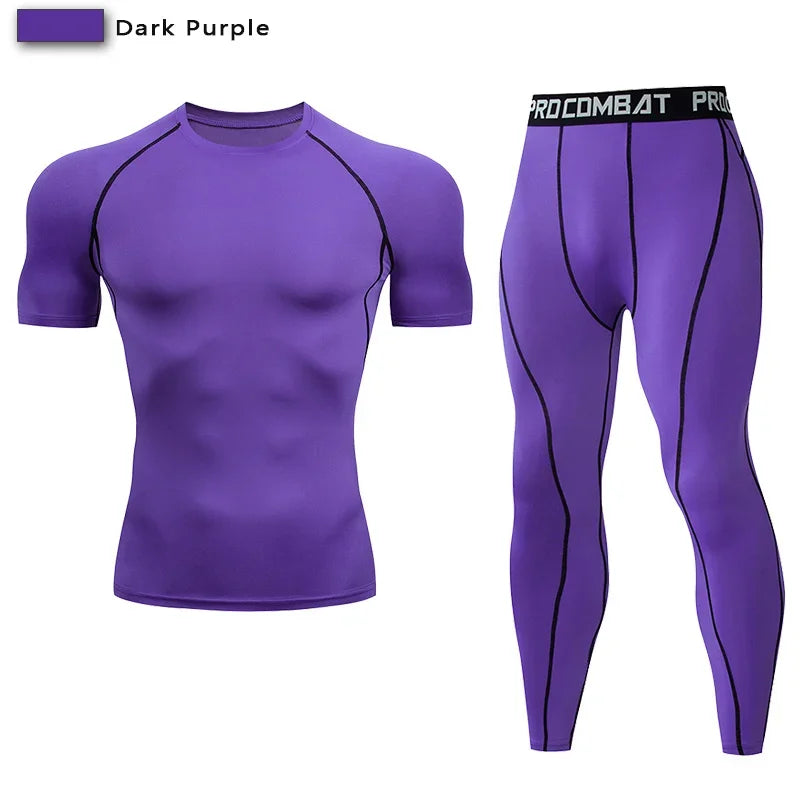 Completo sportivo uomo a due pezzi
