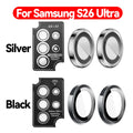 1-3pcs Tempered Glass for Samsung Galaxy S26/S26 Ultra/S26 Plus Metal Ring Camera Protector Easy Install Positioning Lens Film