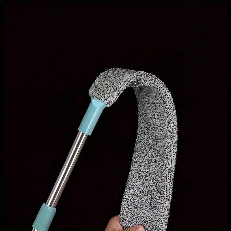 Washable Under-Bed Duster Extendable Crevice Cleaning Brush for Sofas,Beds & Furniture Durable Soft Bristles for Efficient Home
