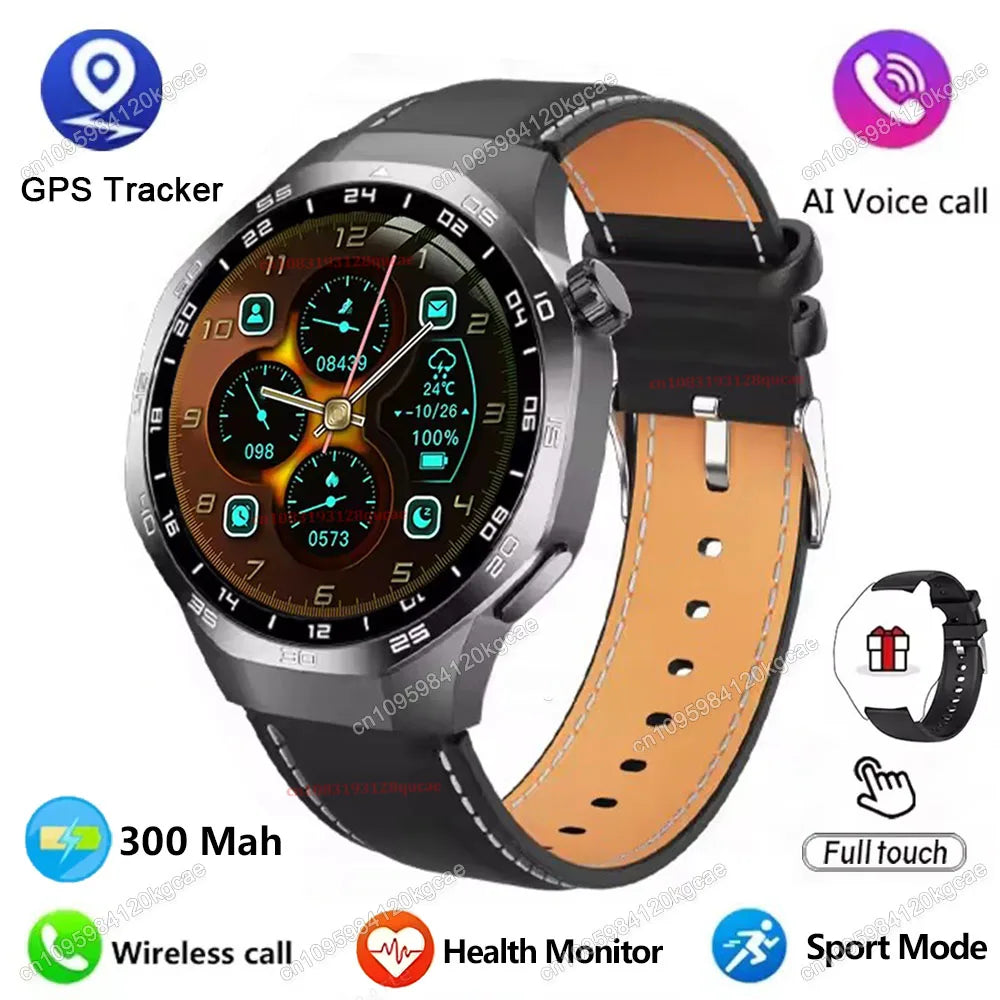 2026 New Men's Smart Watch 1.52 HD Display Health Tracking Bluetooth Call Voice Assistant Sports IP68 Waterproof Smartwatch Ht30