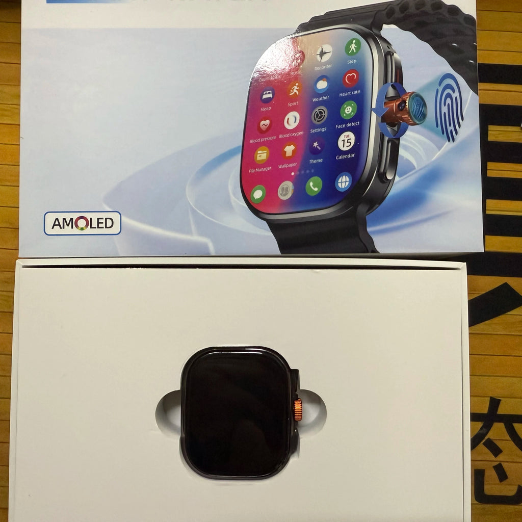 5G/4G Full Network Smart Watch 2.40 inch Big Screen HD Video Call 8GB+128GB RAM 2100mAh Google Play WIFI GPS Sim Card Smartwatch