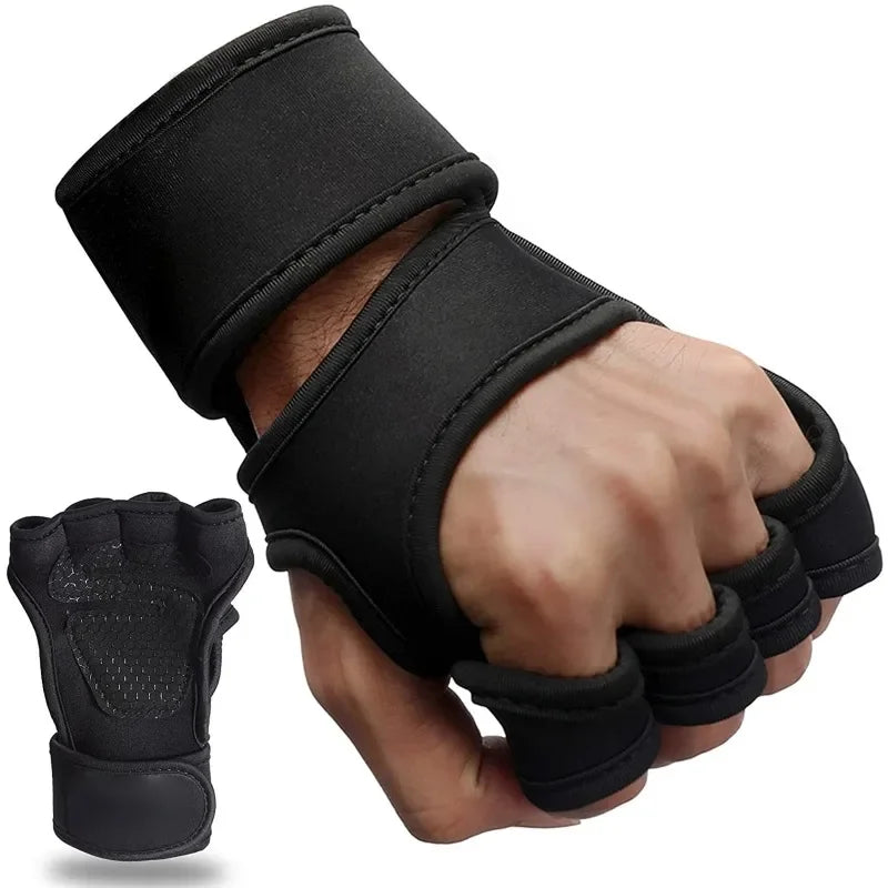 Half-Finger Weightlifting Gloves for Gym and Cycling