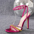 Sandali donna Liyke con fasce luminose multicolori