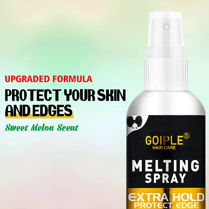 GOIPLE Lace-Perücken-Set zum Anlegen und Abnehmen, 9-teilig, mit Melting-Spray, Klebstoffentferner, Edge-Control-Wachs, Bürste, elastischem Band und Haarkappen