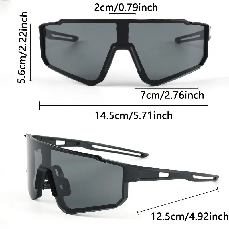 1 pc Men's Large-Frame Fashion Glasses, Lightweight & Durable for Daily Life & Activities, Casual Decorative Eyewear
