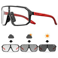 Lunettes de cyclisme photochromiques pour hommes et femmes, lunettes de VTT et de route, nouvel équipement pour le vélo, les sports de plein air et la randonnée
