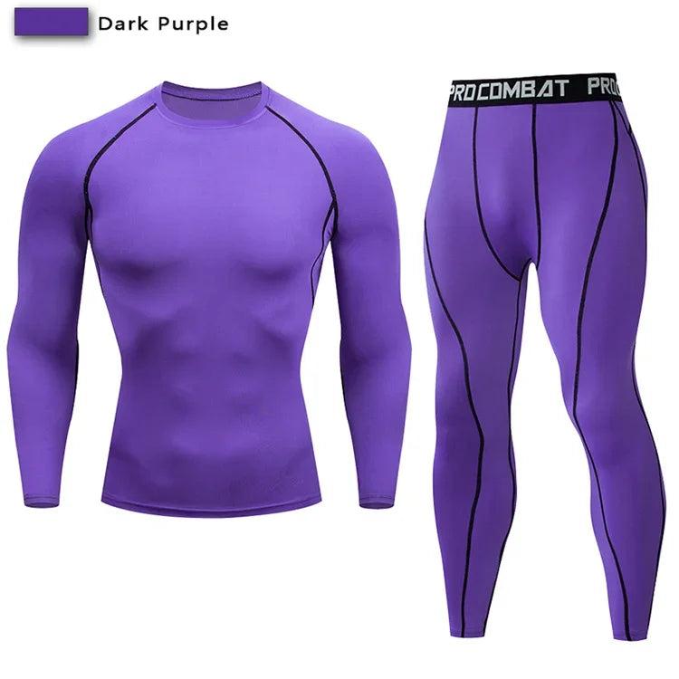 Completo sportivo uomo a due pezzi
