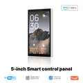 MOES Tuya Wi-Fi Smart 5-inch Touchscreen US Central Control Panel, Alexa Voice Control, Built-in Zigbee Gateway, Scene Control