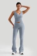Yoga-Set für Damen, Top und Leggings