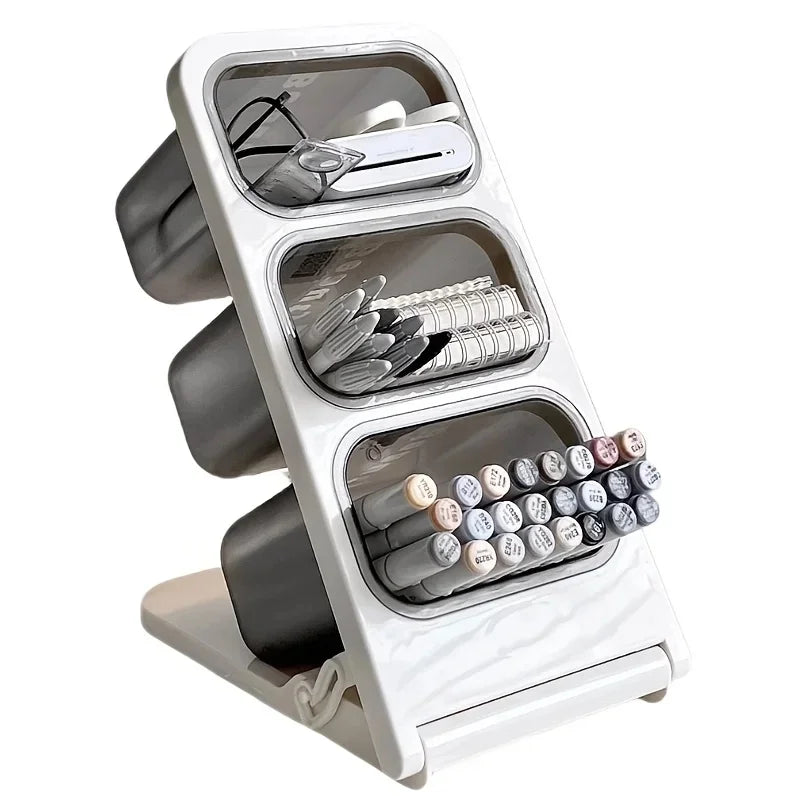 Large Desktop Pencil and Makeup Organizer